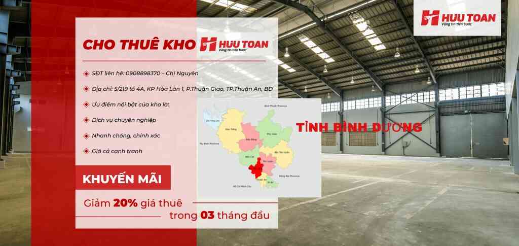 Phân loại hình thức cho thuê nhà xưởng tại Thuận An, Bình Dương