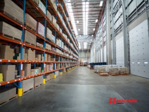 một kho hàng máy móc thiết bị tốt cần có bố cục mặt bằng hợp lý