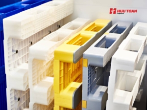 Đặc điểm của pallet nhựa và pallet gỗ trong lưu trữ hàng hóa khi doanh nghiệp lựa chọn thuê pallet nhựa