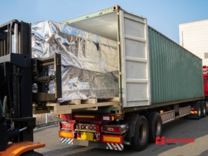 một số trường hợp ngoại lệ cho phép phương tiện vận chuyển có chiều rộng xe container vượt quá mức tiêu chuẩn
