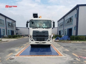 Trạm cân xe tải 60 tấn và vai trò then chốt trong việc kiểm soát tải trọng ngay tại kho xưởng